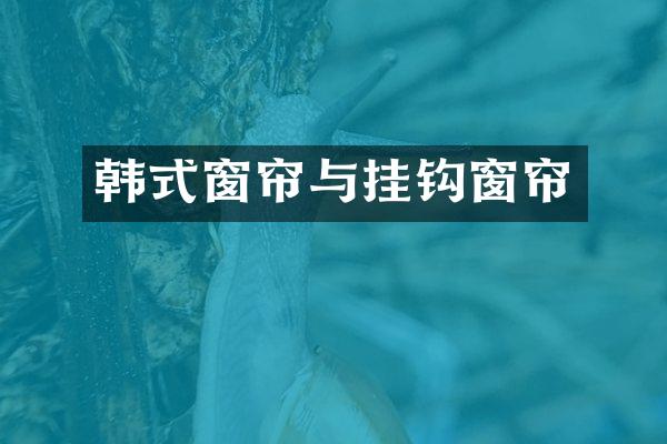 韩式窗帘与挂钩窗帘