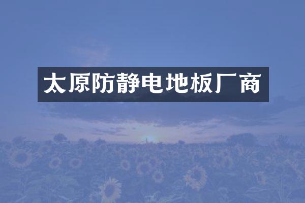 太原防静电地板厂商
