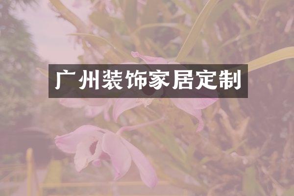 广州装饰家居定制