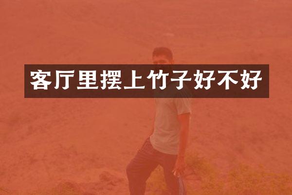 客厅里摆上竹子好不好