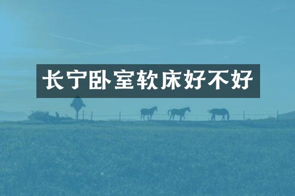 长宁卧室软床好不好