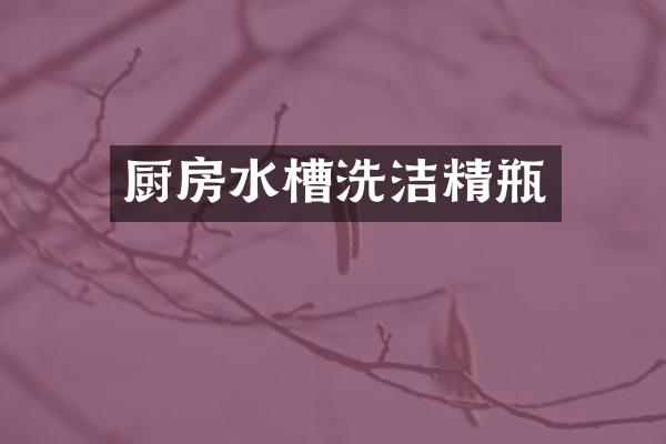 厨房水槽洗洁精瓶