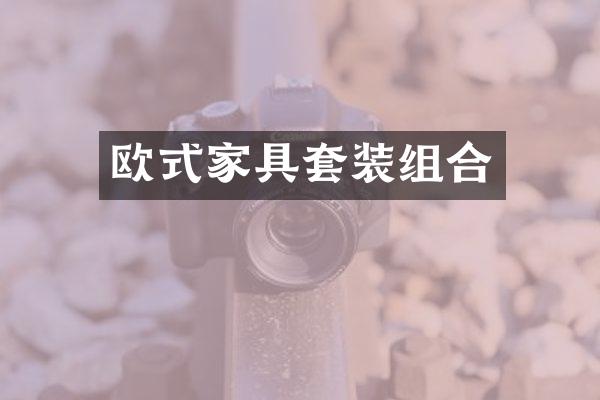 欧式家具套装组合