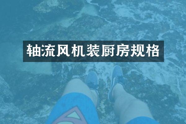 轴流风机装厨房规格