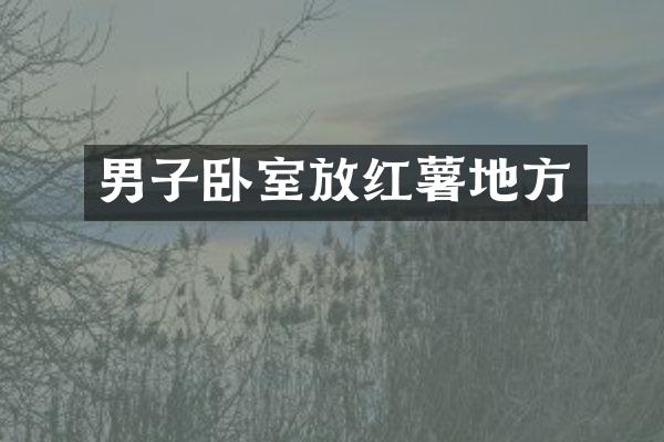 男子卧室放红薯地方
