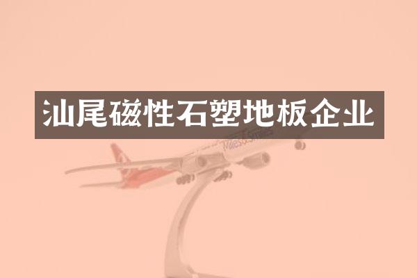 汕尾磁性石塑地板企业