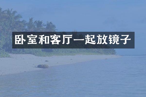 卧室和客厅一起放镜子