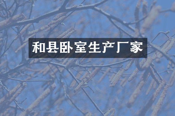 和县卧室生产厂家