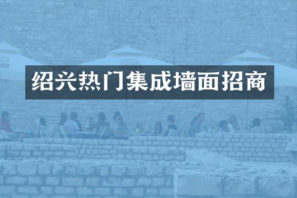 绍兴热门集成墙面招商