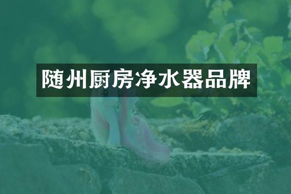 随州厨房净水器品牌