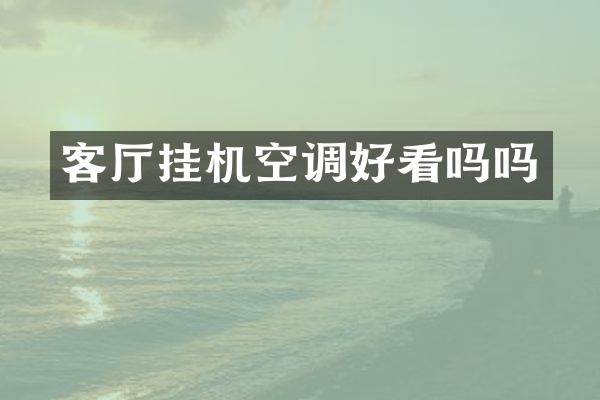 客厅挂机空调好看吗吗