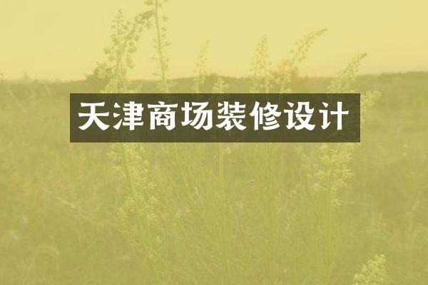 天津商场装修设计
