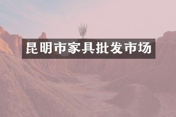昆明市家具批发市场