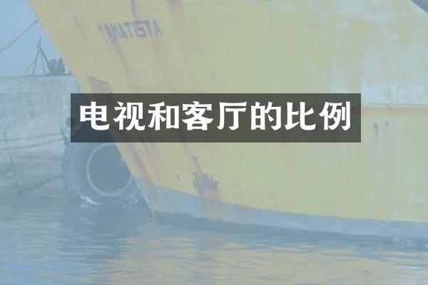 电视和客厅的比例