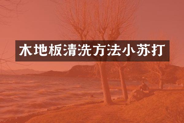 木地板清洗方法小苏打