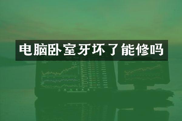 电脑卧室牙坏了能修吗