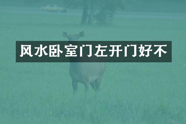 风水卧室门左开门好不