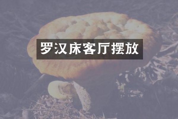 罗汉床客厅摆放