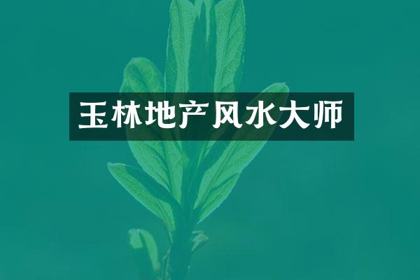 玉林地产风水大师