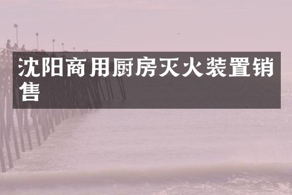 沈阳商用厨房灭火装置销售