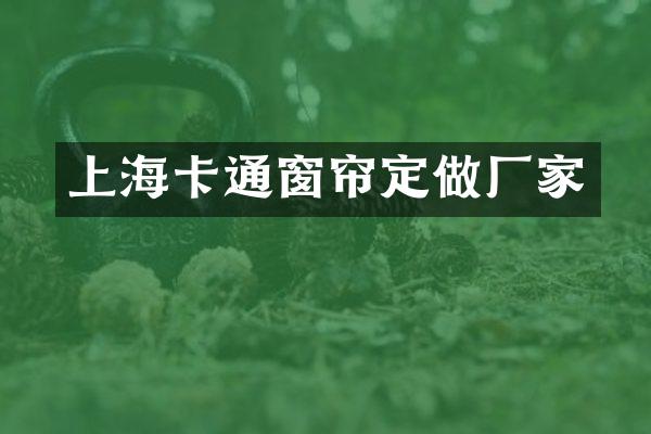 上海卡通窗帘定做厂家