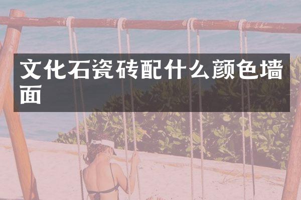 文化石瓷砖配什么颜色墙面