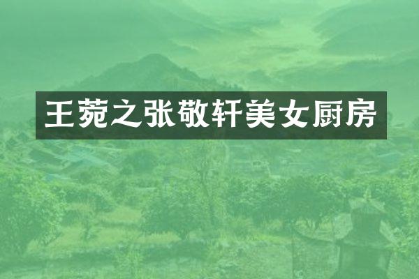王菀之张敬轩美女厨房