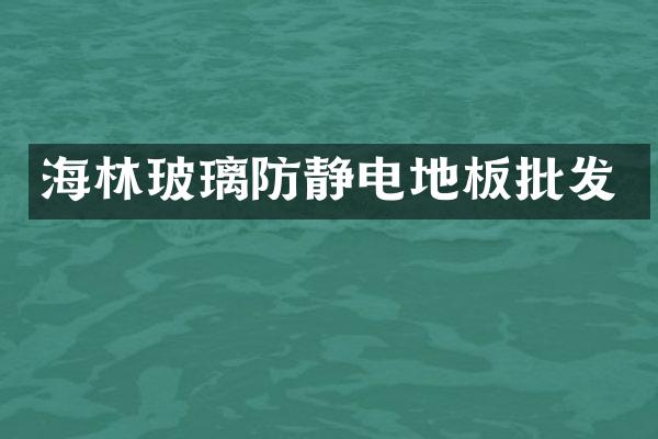 海林玻璃防静电地板批发