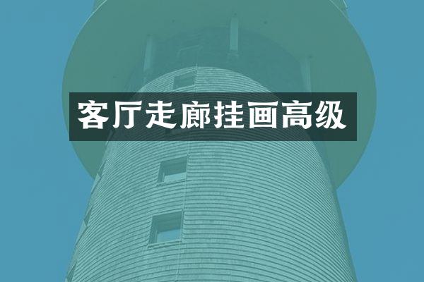 客厅走廊挂画高级