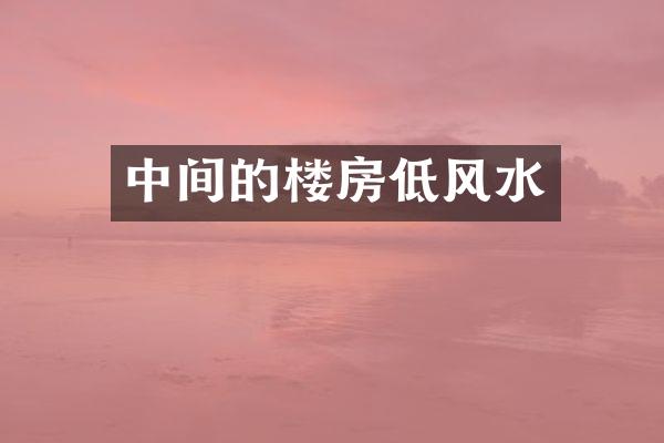 中间的楼房低风水