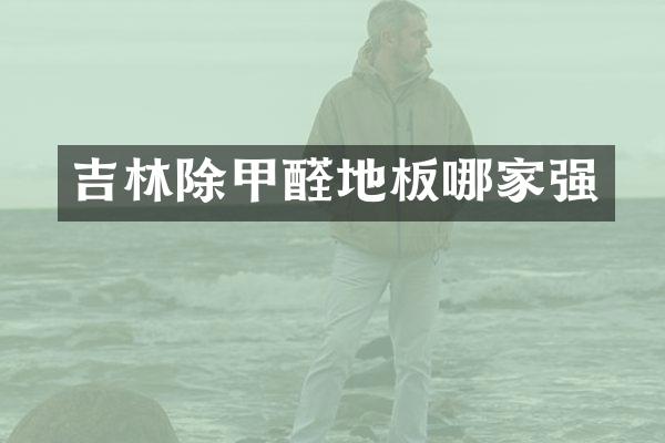 吉林除甲醛地板哪家强