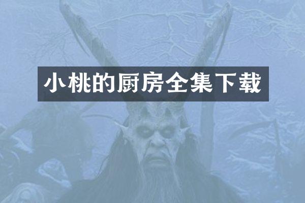 小桃的厨房全集下载