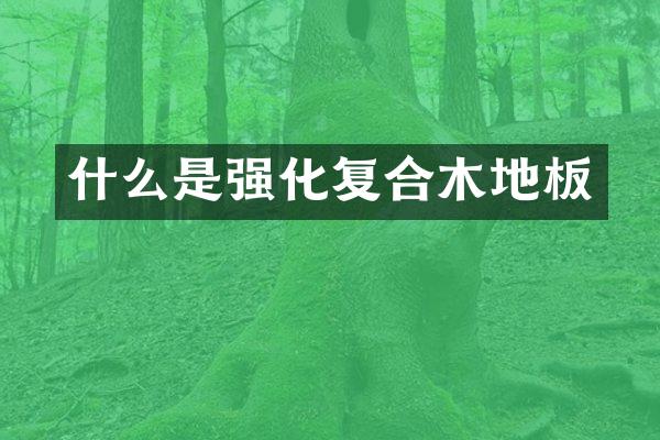 什么是强化复合木地板