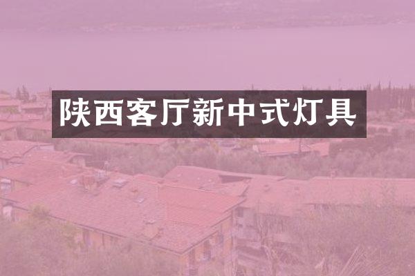 陕西客厅新中式灯具