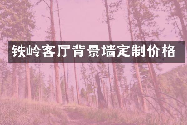 铁岭客厅背景墙定制价格