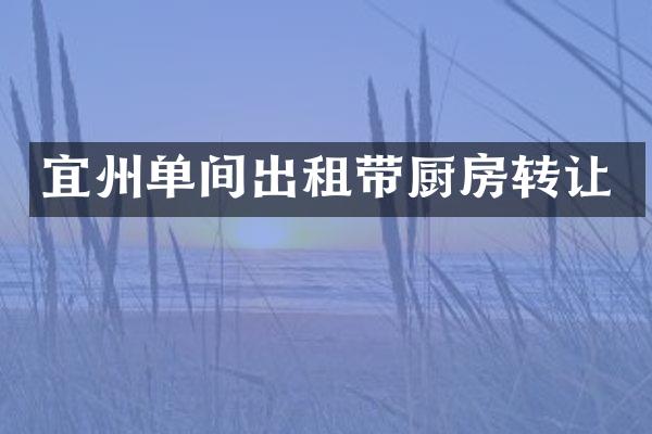 宜州单间出租带厨房转让