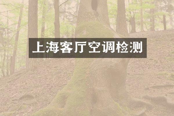 上海客厅空调检测