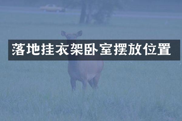 落地挂衣架卧室摆放位置