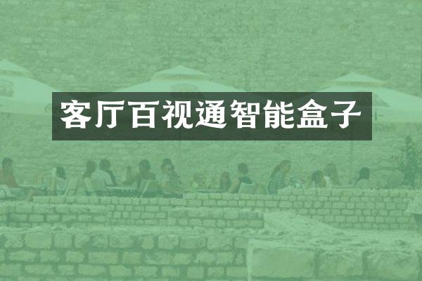客厅百视通智能盒子