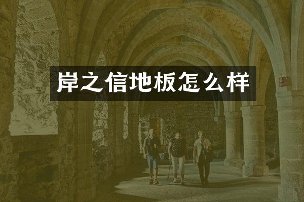 岸之信地板怎么样