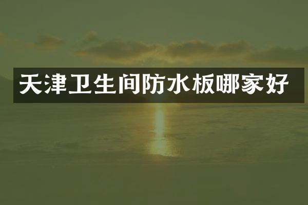 天津卫生间防水板哪家好