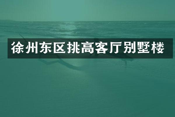 徐州东区挑高客厅别墅楼