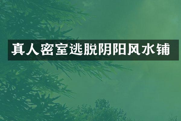 真人密室逃脱阴阳风水铺