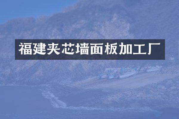 福建夹芯墙面板加工厂