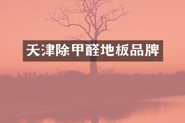 天津除甲醛地板品牌