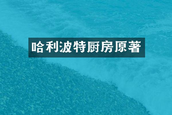 哈利波特厨房原著
