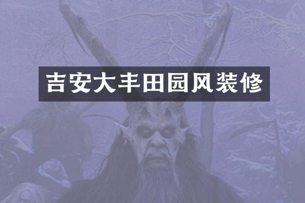 吉安大丰田园风装修