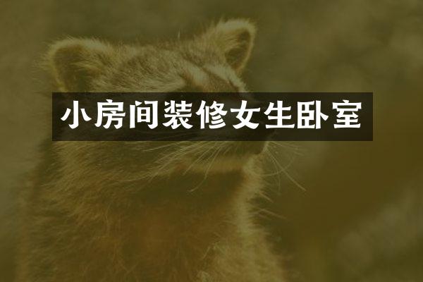 小房间装修女生卧室