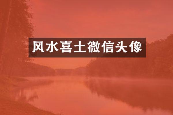 风水喜土微信头像