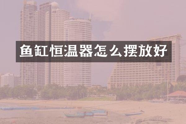鱼缸恒温器怎么摆放好